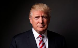 Republican U.S. presidential candidate Donald Trump poses for a photo after an interview with Reuters in his office in Trump Tower, in the Manhattan borough of New York City, U.S., May 17, 2016. REUTERS/Lucas Jackson - RTSEQE4