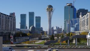 Central Downtown Astana, Kazakhstan