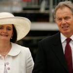 Cherie and Tony Blair