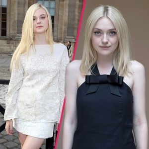 PARIS, FRANCE - OCTOBER 02:  Elle Fanning attends the Louis Vuitton  show as part of the Paris Fashion Week Womenswear  Spring/Summer 2014 on October 2, 2013 in Paris, France.  (Photo by Petroff/Dufour/Getty Images)