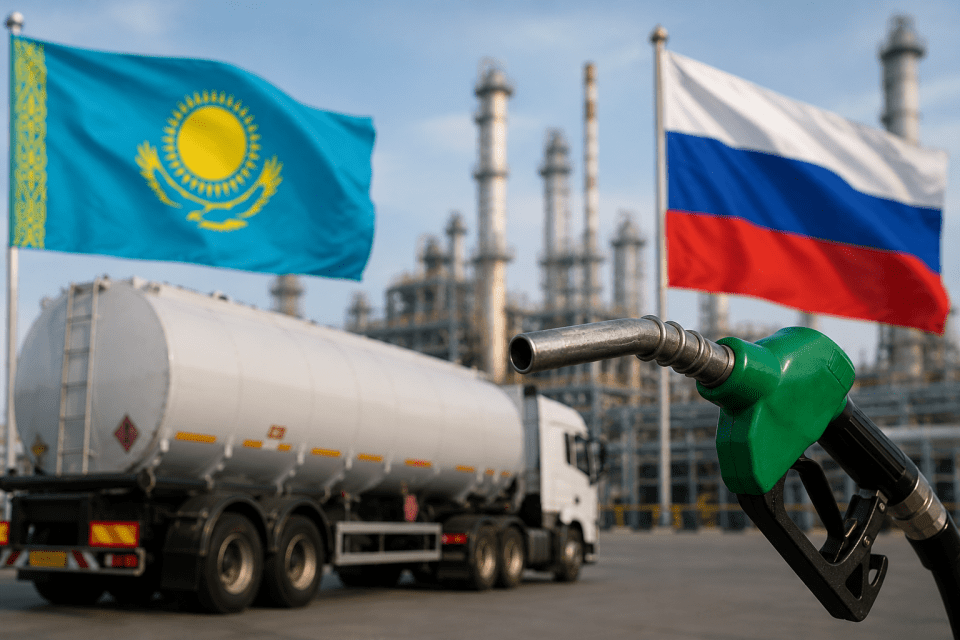 бензин в России