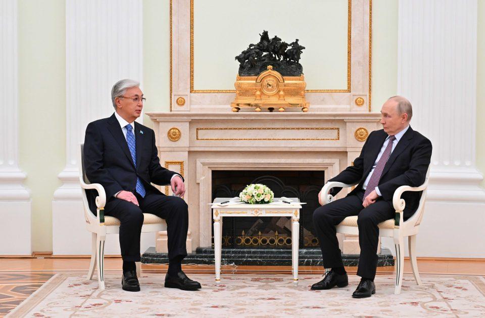 Путин и Токаев