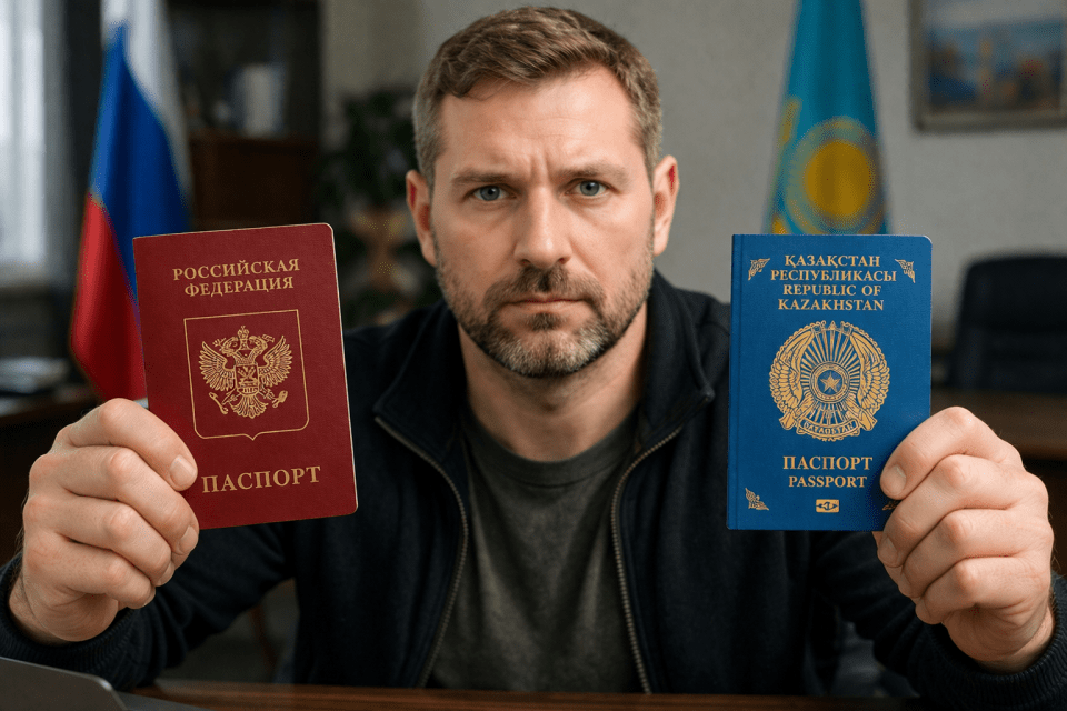 Мужчина с двумя паспортами