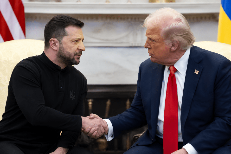 Трамп и Зеленский