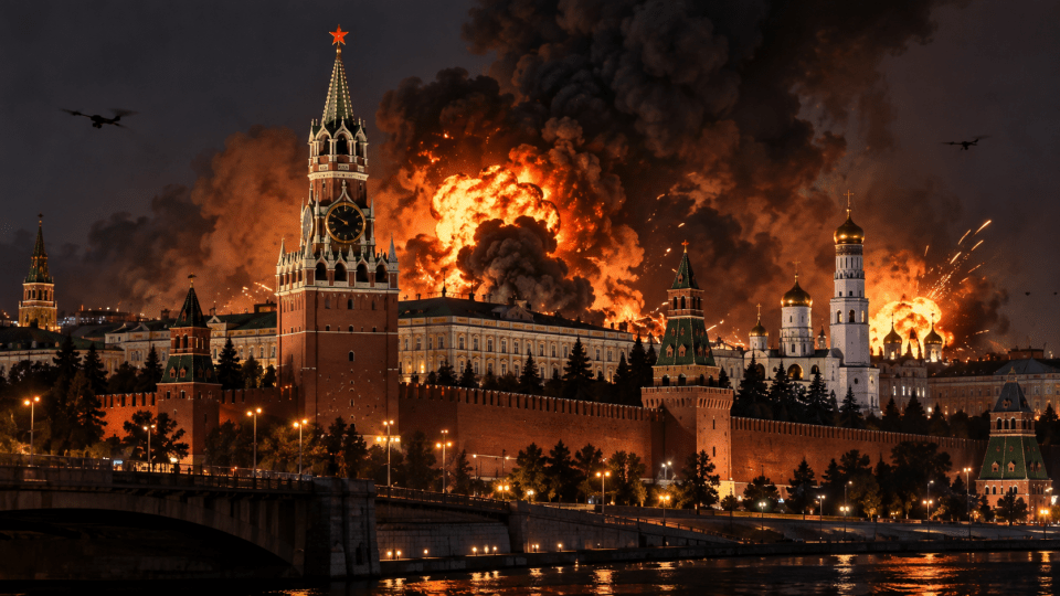 Москва горит