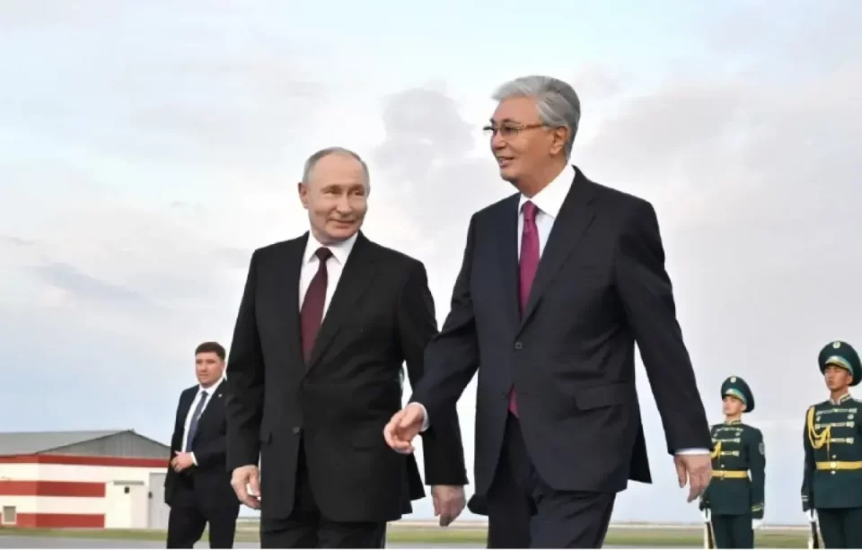 Токаев и Путин