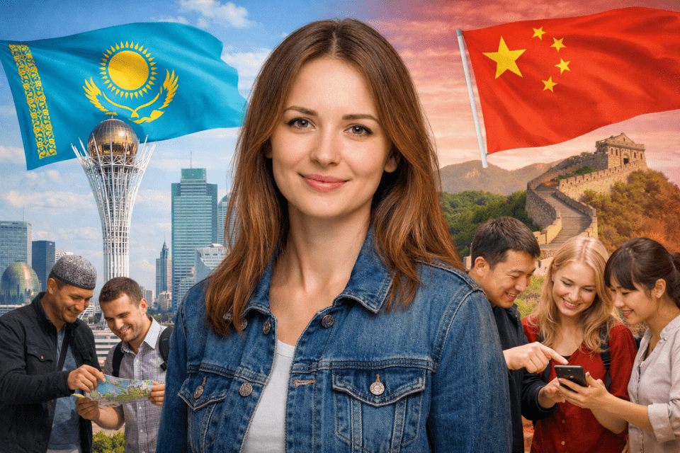 Россиянка в Китае