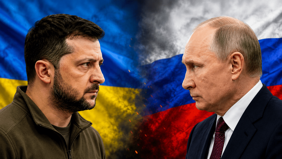 Зеленский и Путин
