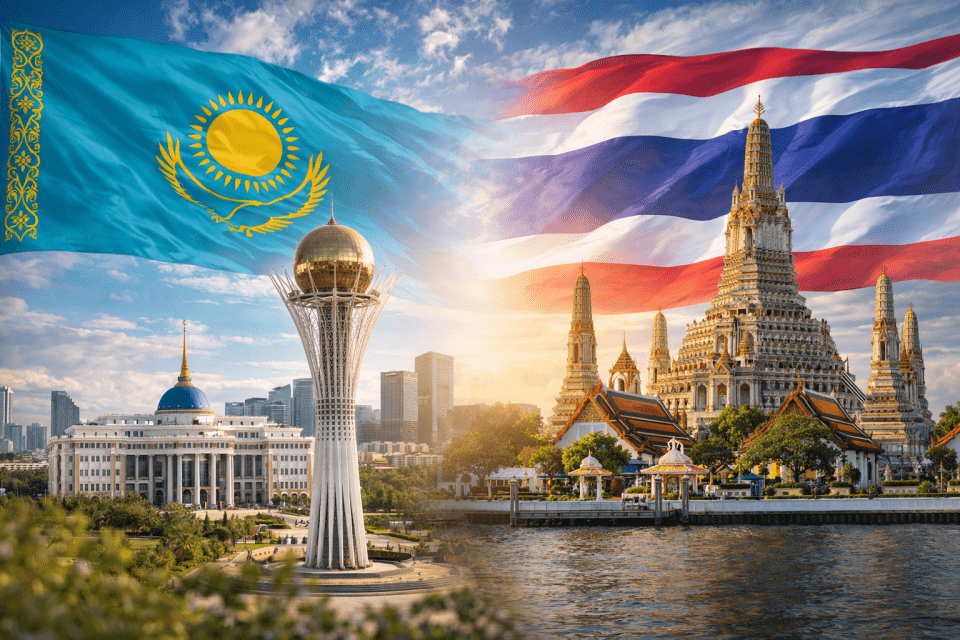 Казахстан и Таиланд