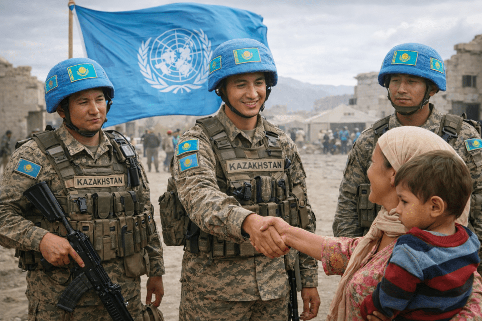 Миротворцы казахстана