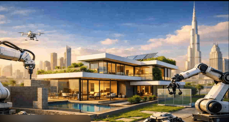 Роботы уже строят дома в Дубае — и это меняет профессию строителя