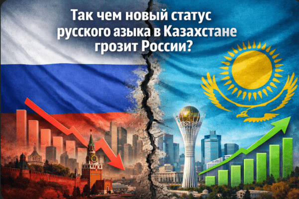 Так чем новый статус русского языка в Казахстане грозит России?