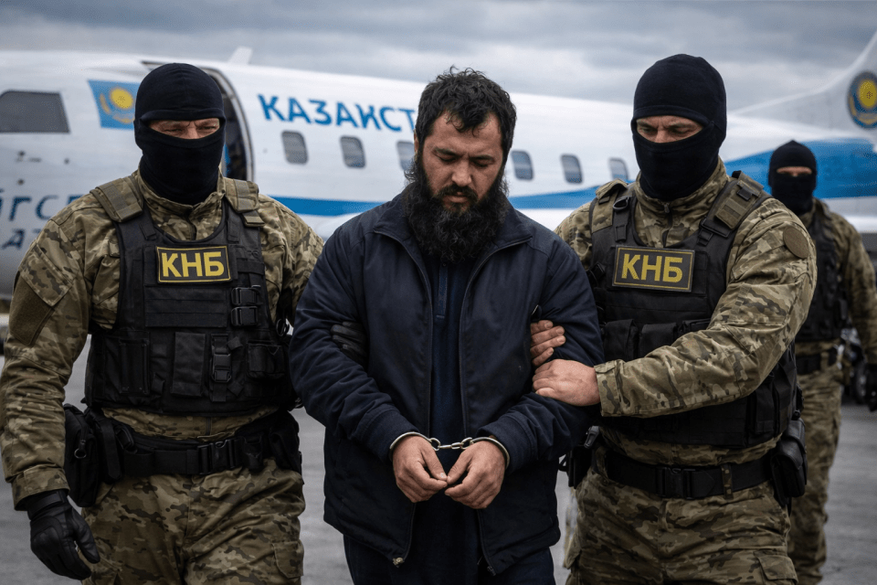 Казах террорист