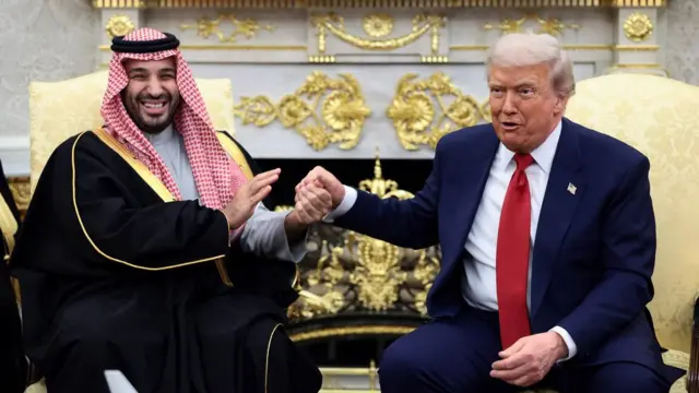 Саудовский Принц и Трамп