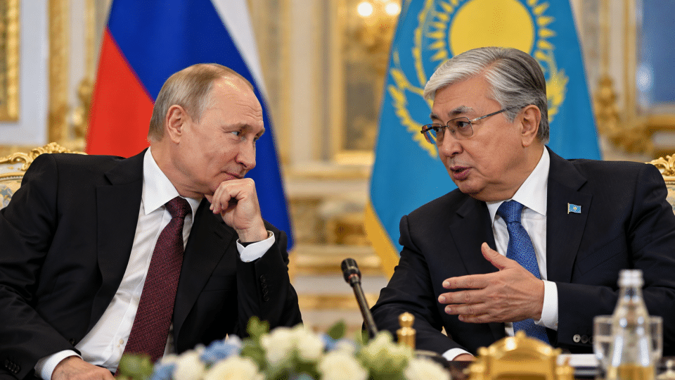 Путин и Токаев