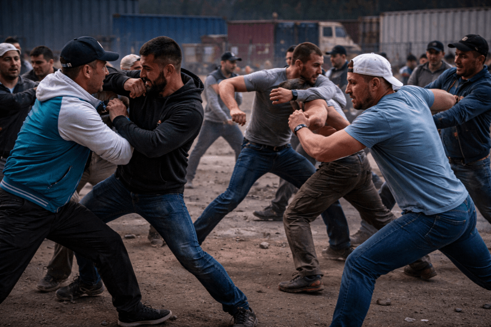 Драка в России