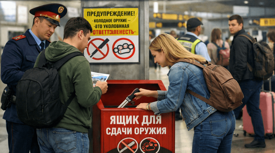 Холодное оружие в Казахстане