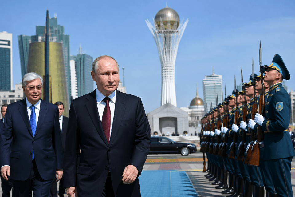 Путин в Астане